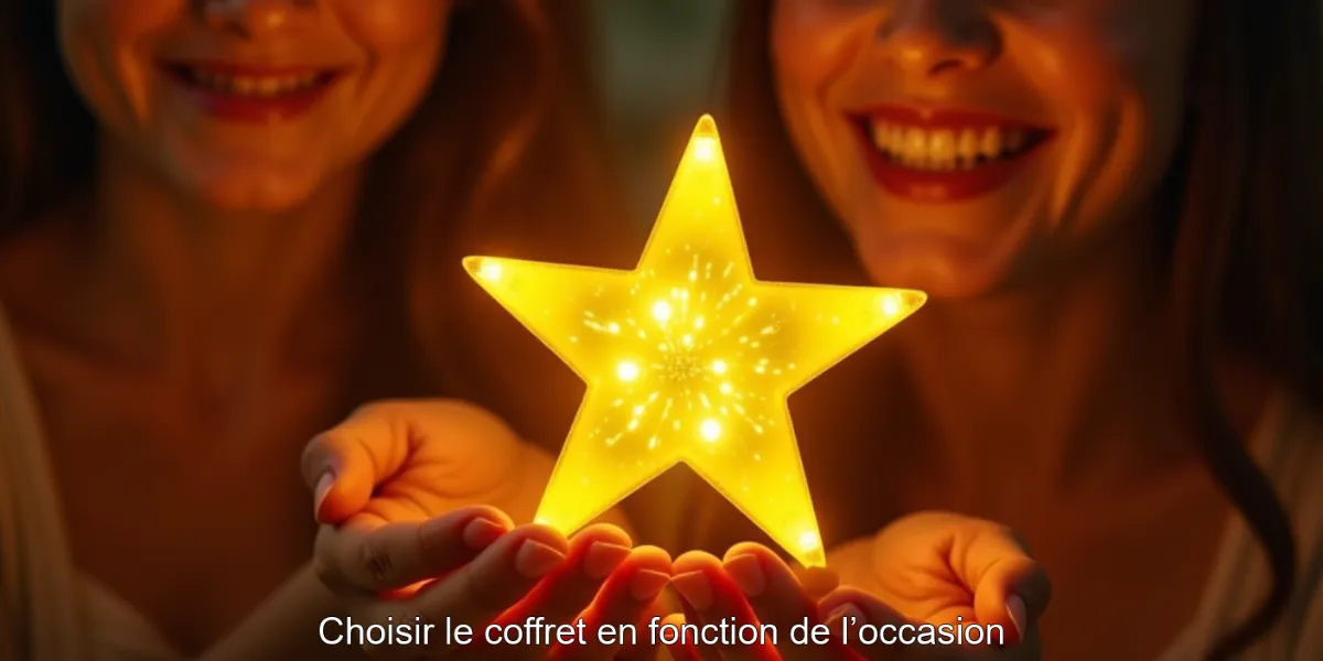 Choisir le coffret en fonction de l’occasion