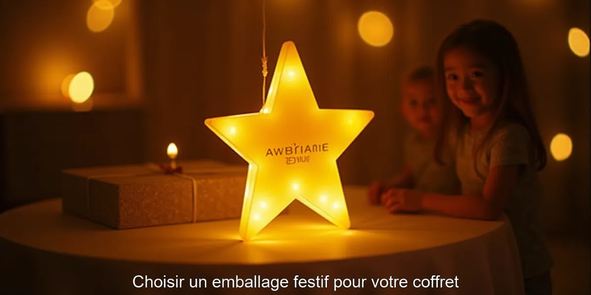 Choisir un emballage festif pour votre coffret