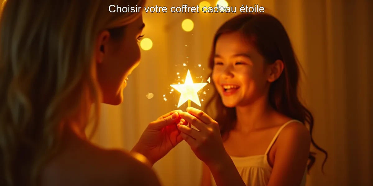 Choisir votre coffret cadeau étoile