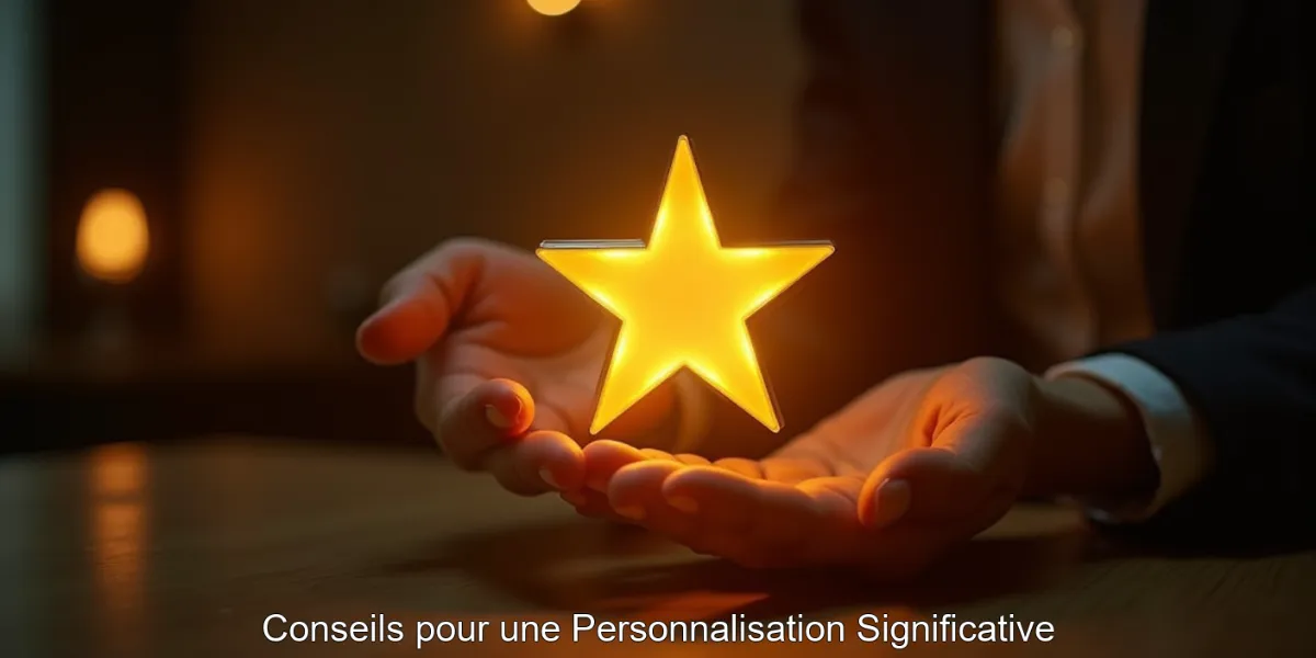 Conseils pour une Personnalisation Significative