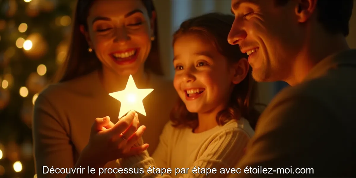 Découvrir le processus étape par étape avec étoilez-moi.com