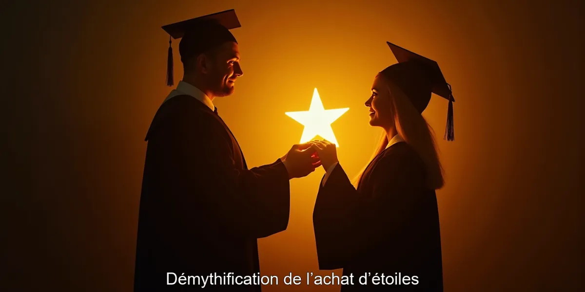 Démythification de l’achat d’étoiles