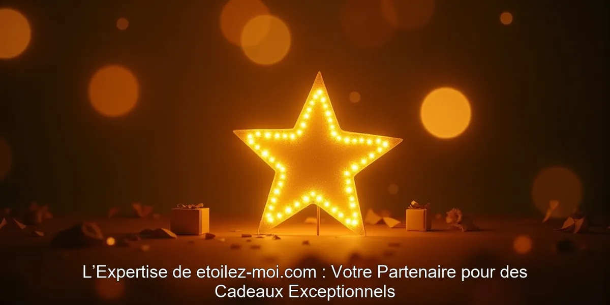 L’Expertise de etoilez-moi.com : Votre Partenaire pour des Cadeaux Exceptionnels