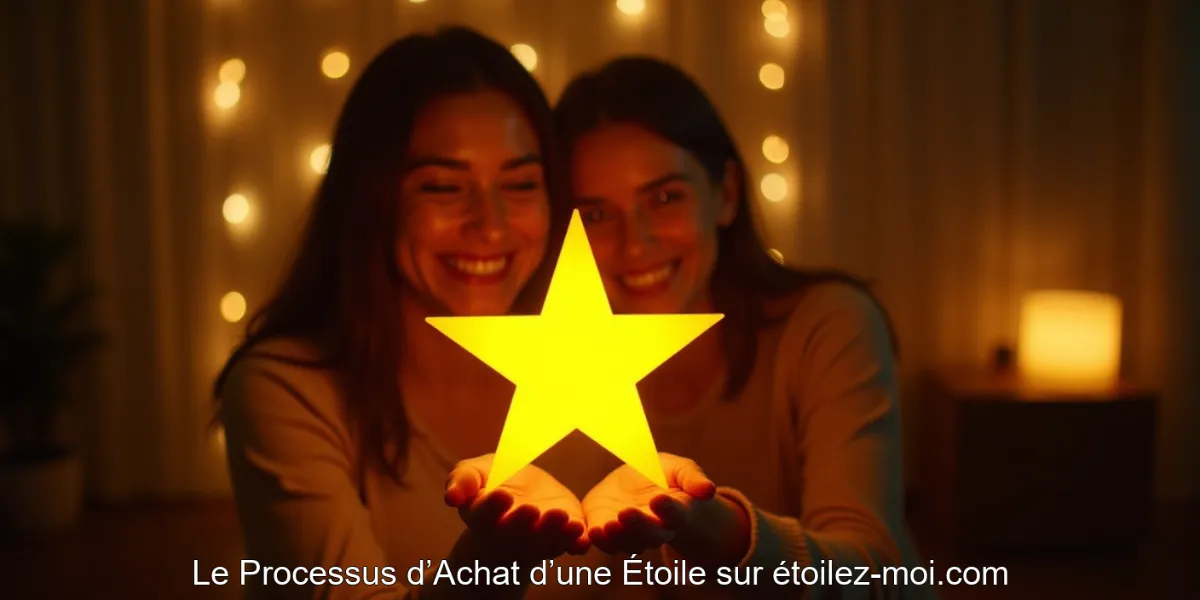 Le Processus d’Achat d’une Étoile sur étoilez-moi.com