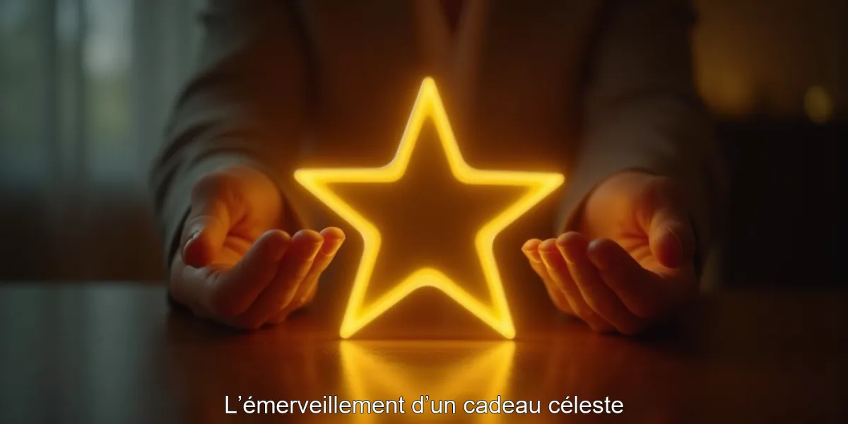 L’émerveillement d’un cadeau céleste