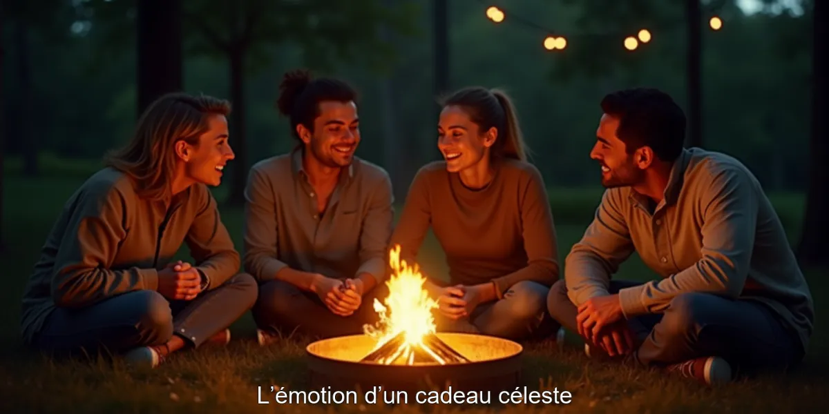 L’émotion d’un cadeau céleste