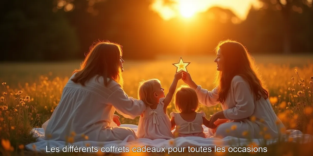 Les différents coffrets cadeaux pour toutes les occasions