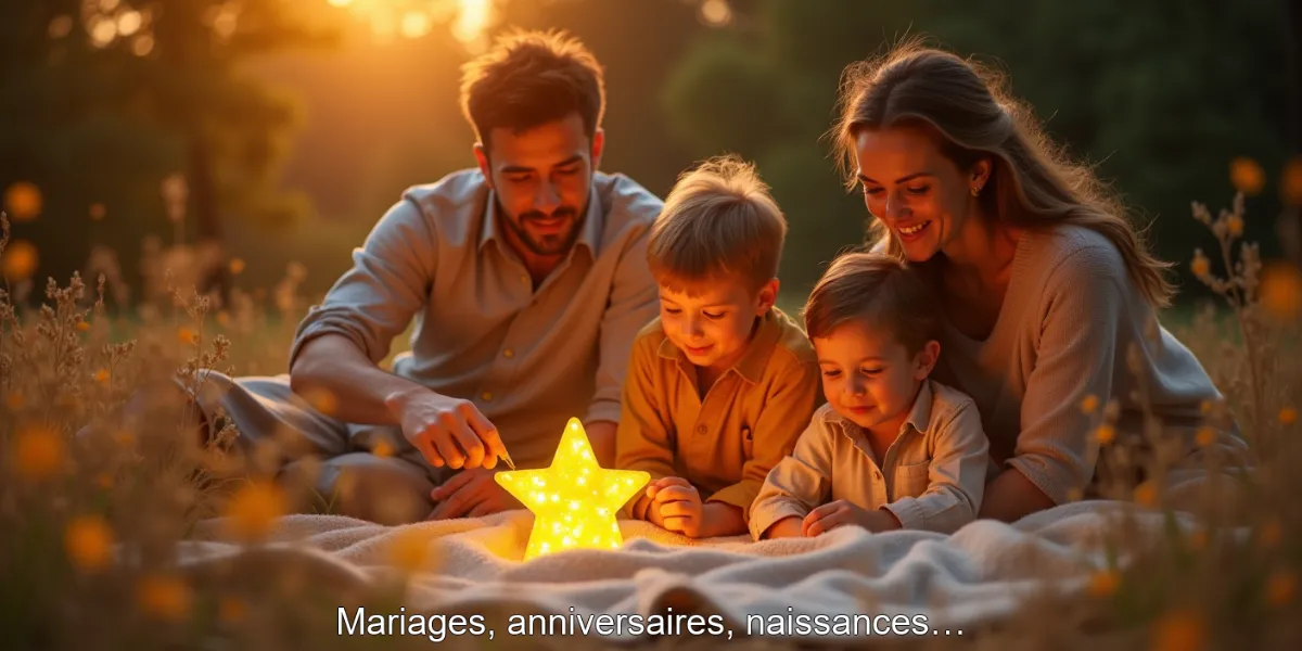 Mariages, anniversaires, naissances…