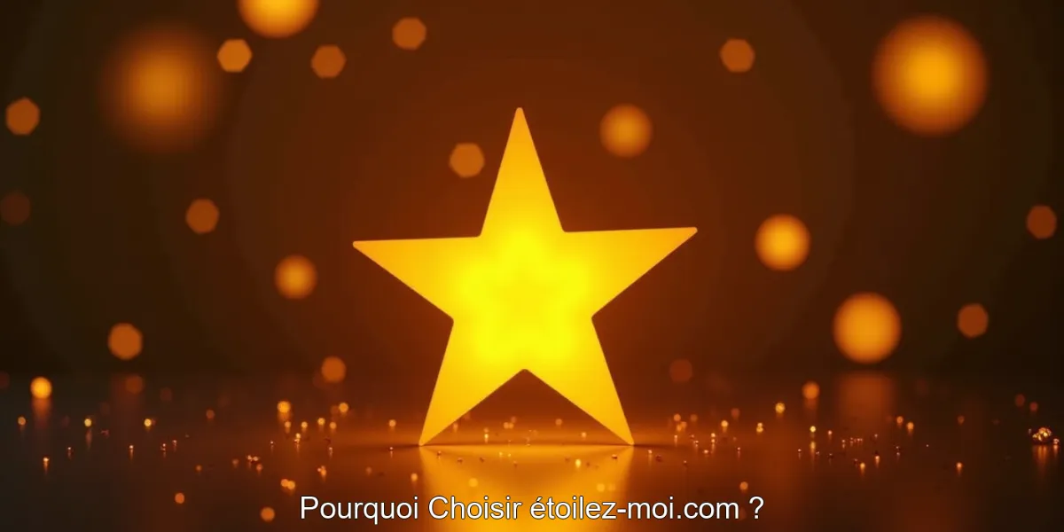 Pourquoi Choisir étoilez-moi.com ?