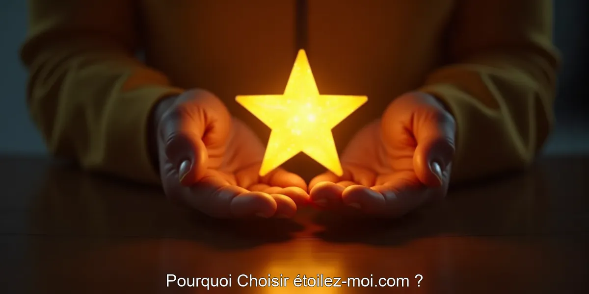 Pourquoi Choisir étoilez-moi.com ?