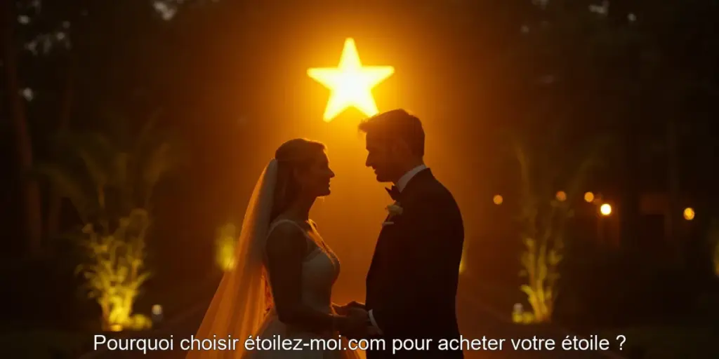 Offrir une étoile à l’être aimé