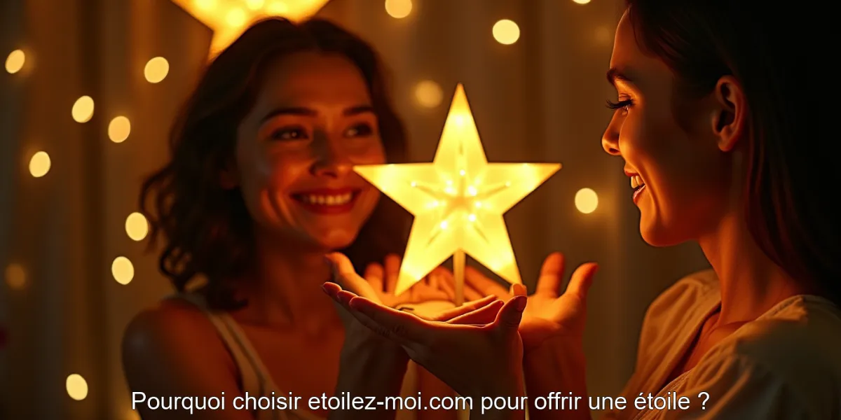 Pourquoi choisir etoilez-moi.com pour offrir une étoile ?