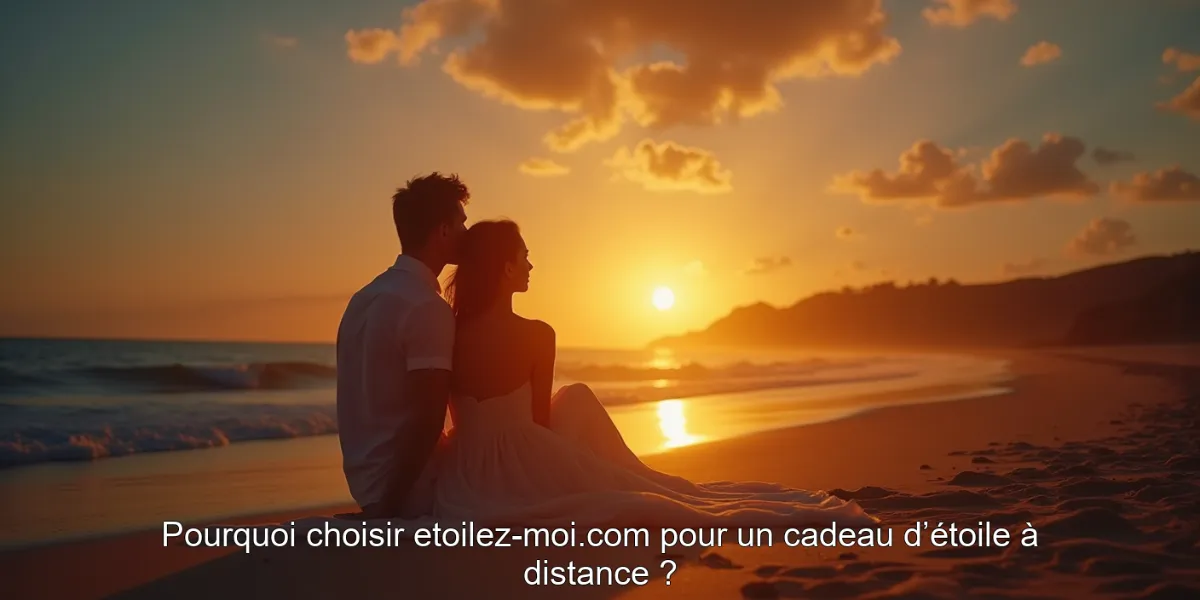 Pourquoi choisir etoilez-moi.com pour un cadeau d’étoile à distance ?