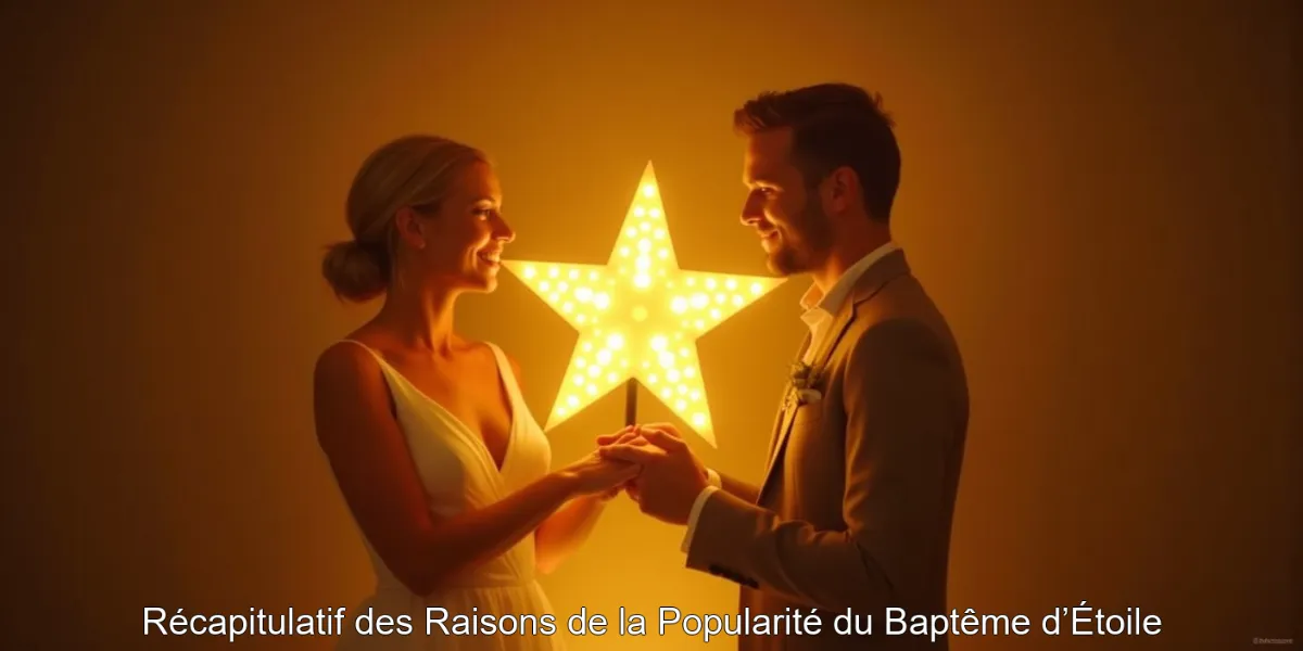 Récapitulatif des Raisons de la Popularité du Baptême d’Étoile