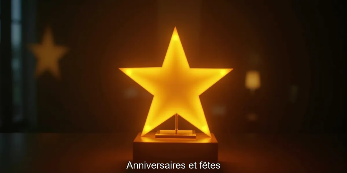 Anniversaires et fêtes