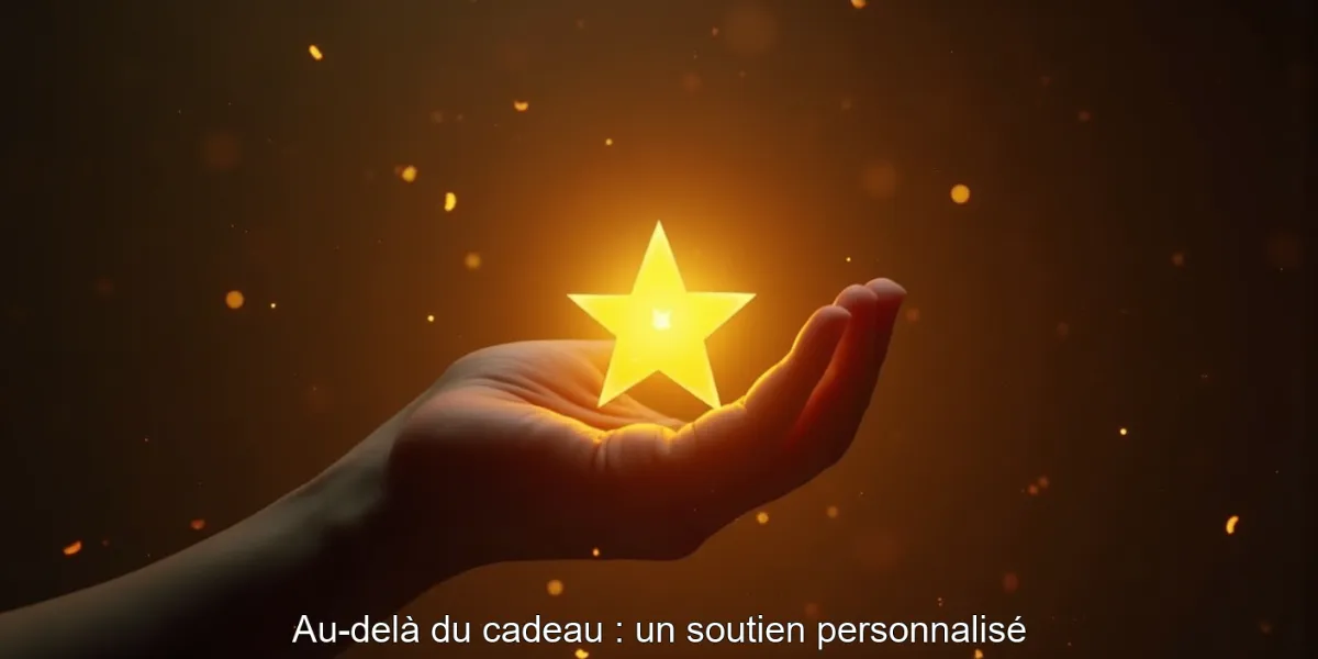 Au-delà du cadeau : un soutien personnalisé