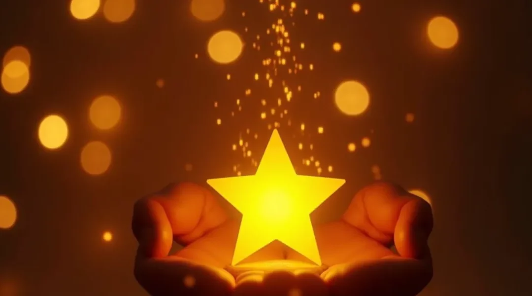 Mon étoile témoin de notre amour