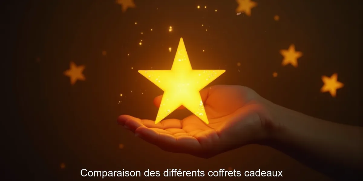 Comparaison des différents coffrets cadeaux