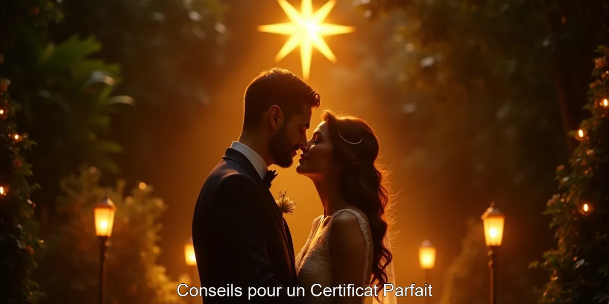 Conseils pour un Certificat Parfait