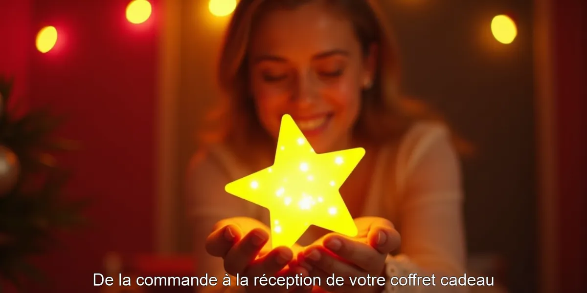 De la commande à la réception de votre coffret cadeau