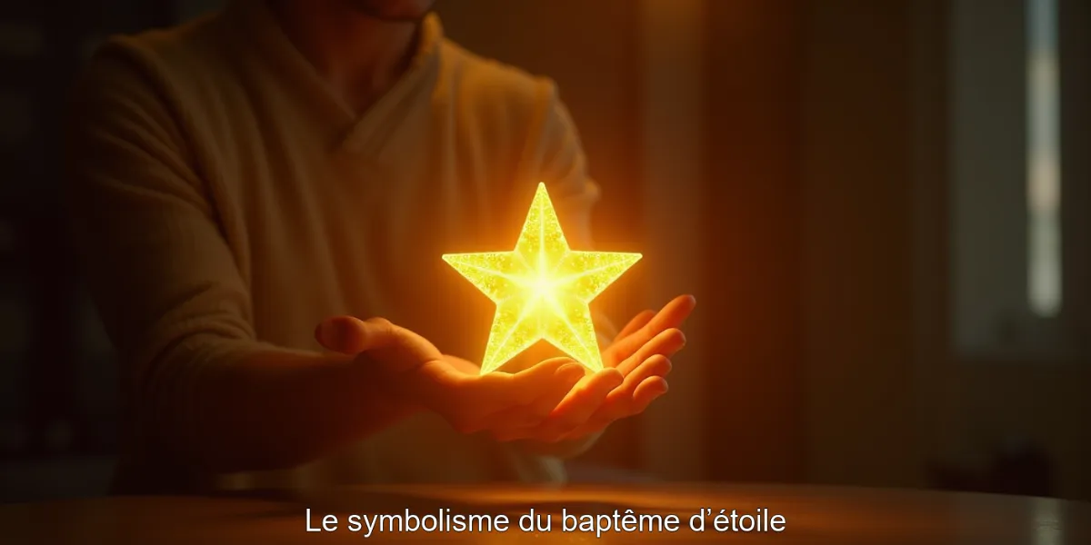 Le symbolisme du baptême d’étoile