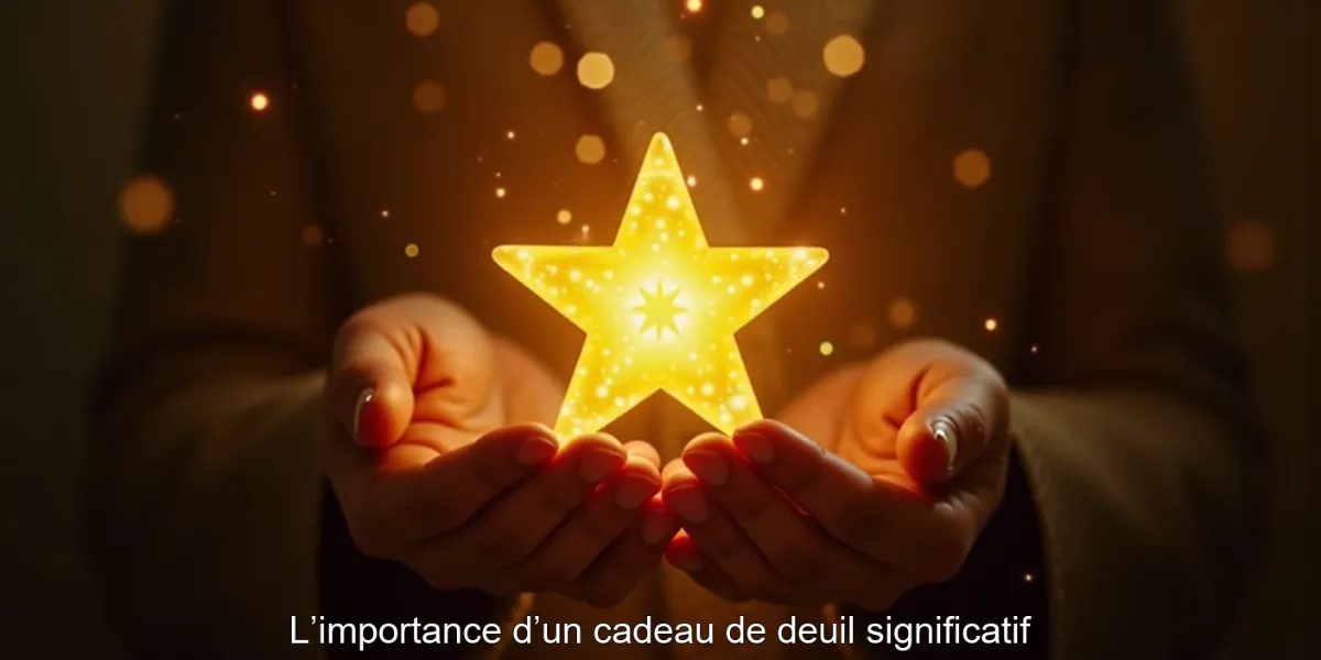 L’importance d’un cadeau de deuil significatif