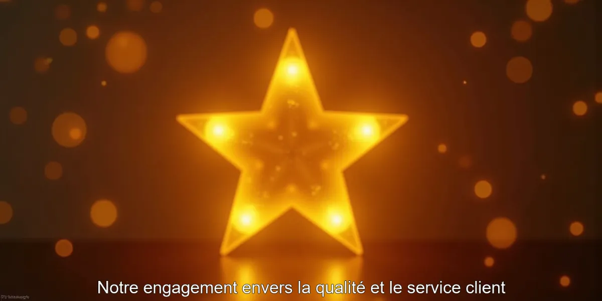 Notre engagement envers la qualité et le service client