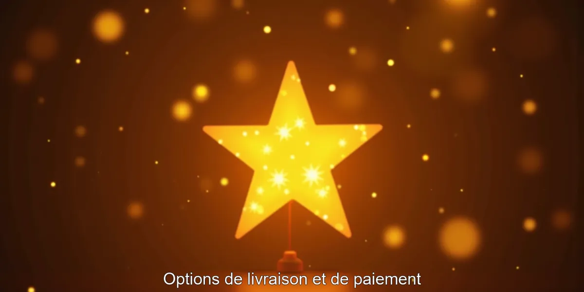 Options de livraison et de paiement