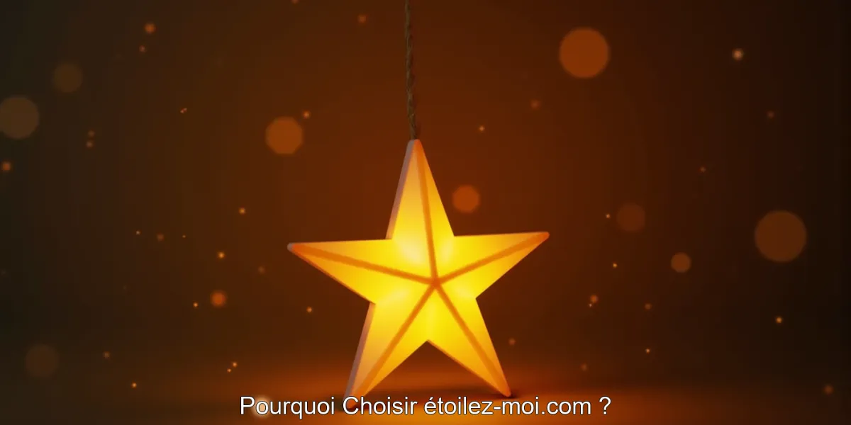 Pourquoi Choisir étoilez-moi.com ?