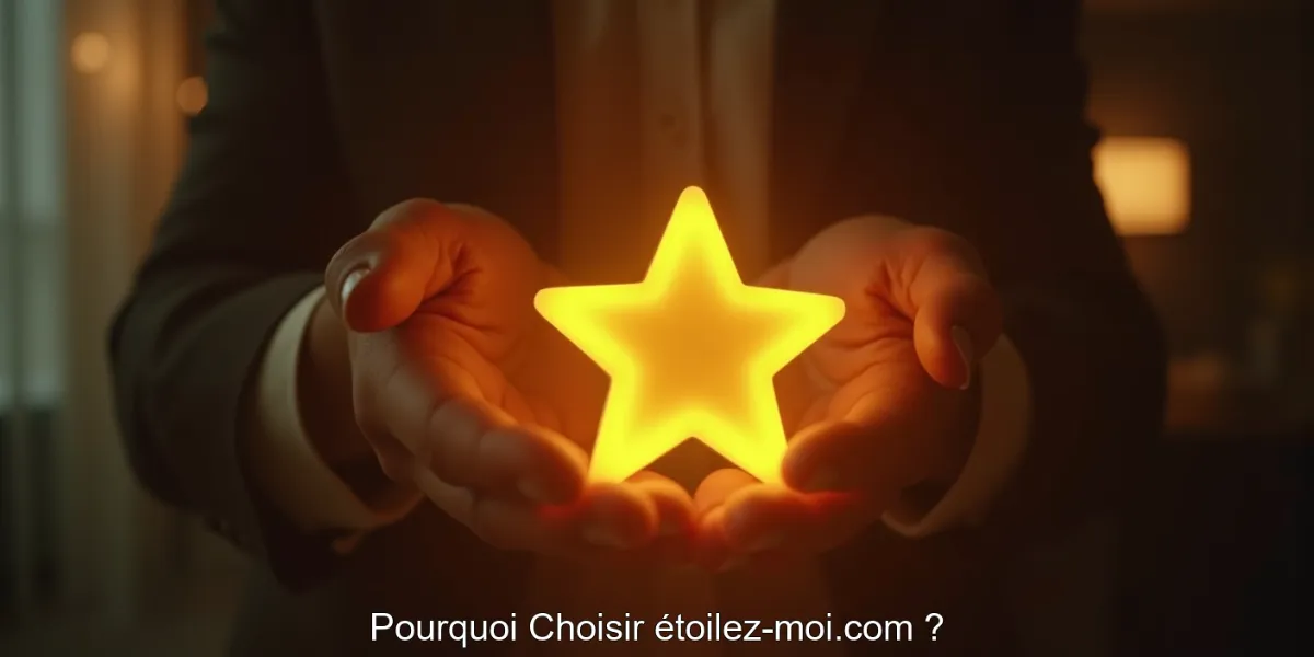 Pourquoi Choisir étoilez-moi.com ?