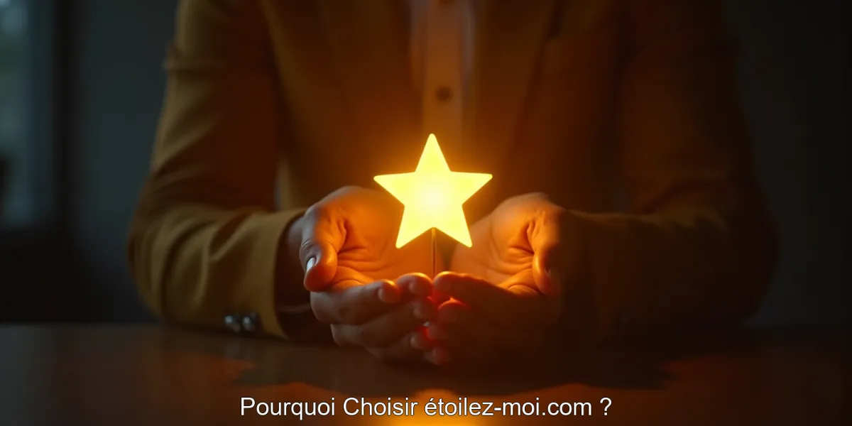 Pourquoi Choisir étoilez-moi.com ?