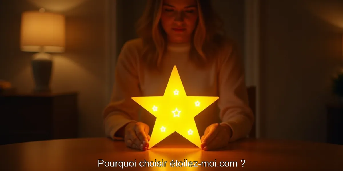 Pourquoi choisir étoilez-moi.com ?