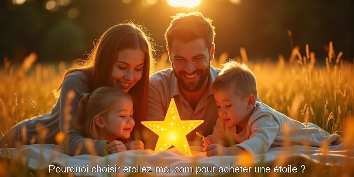 Pourquoi choisir etoilez-moi.com pour acheter une étoile ?