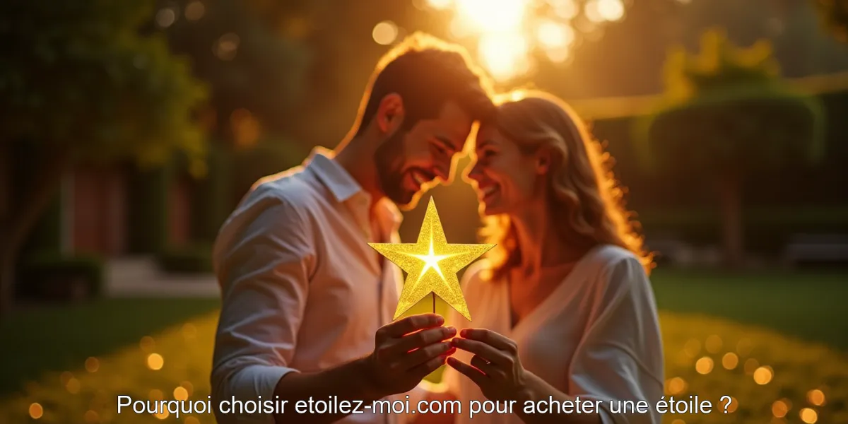 Pourquoi choisir etoilez-moi.com pour acheter une étoile ?