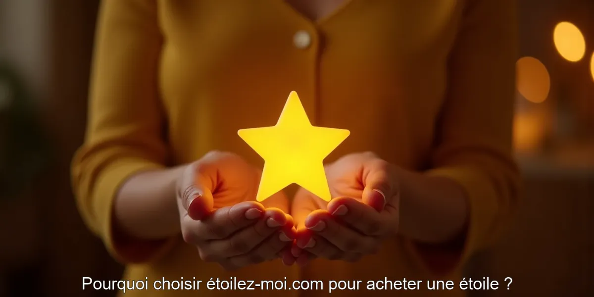 Pourquoi choisir étoilez-moi.com pour acheter une étoile ?