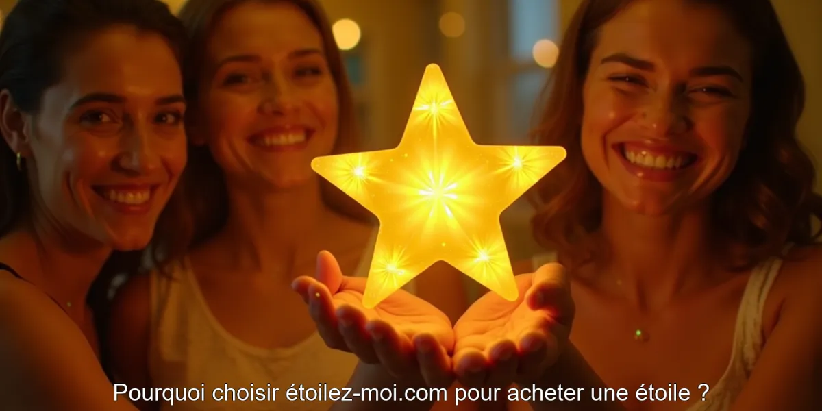 Pourquoi choisir étoilez-moi.com pour acheter une étoile ?