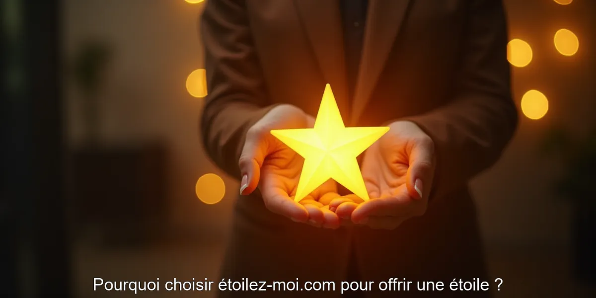 Pourquoi choisir étoilez-moi.com pour offrir une étoile ?