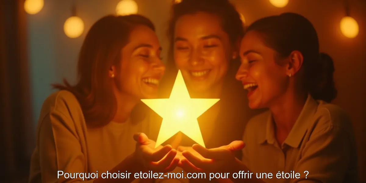 Pourquoi choisir etoilez-moi.com pour offrir une étoile ?