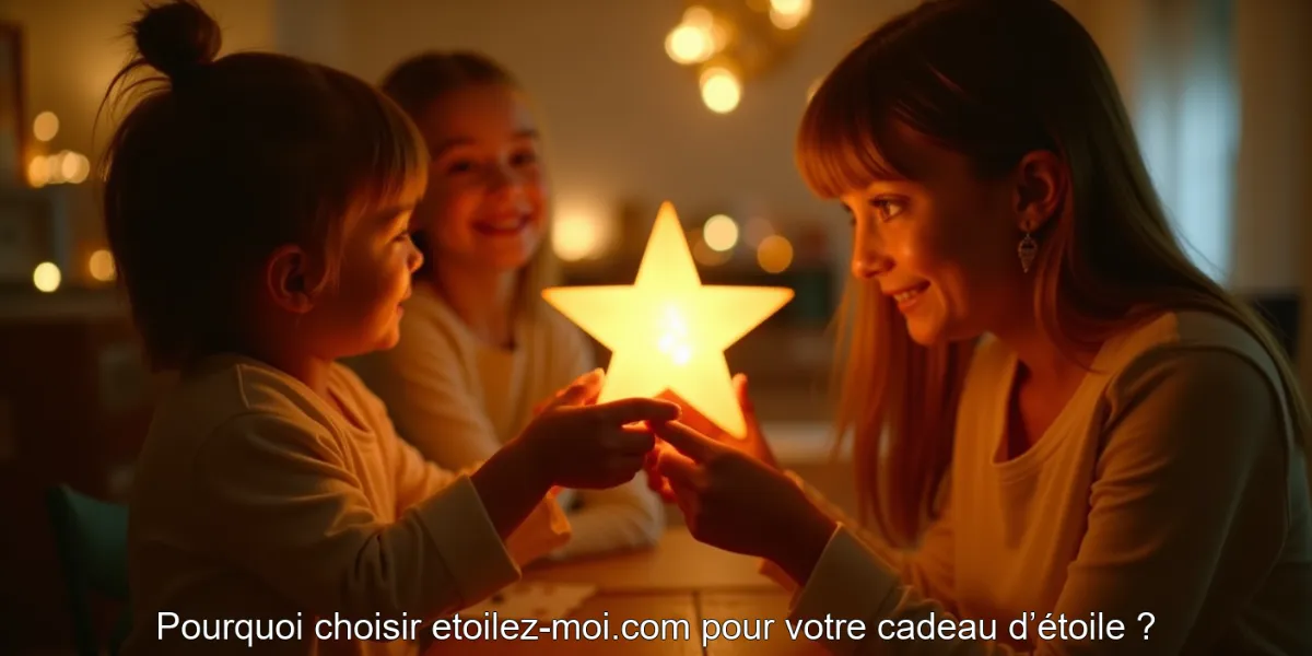 Pourquoi choisir etoilez-moi.com pour votre cadeau d’étoile ?