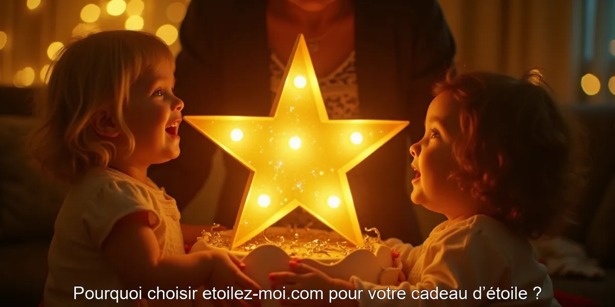 Pourquoi choisir etoilez-moi.com pour votre cadeau d’étoile ?