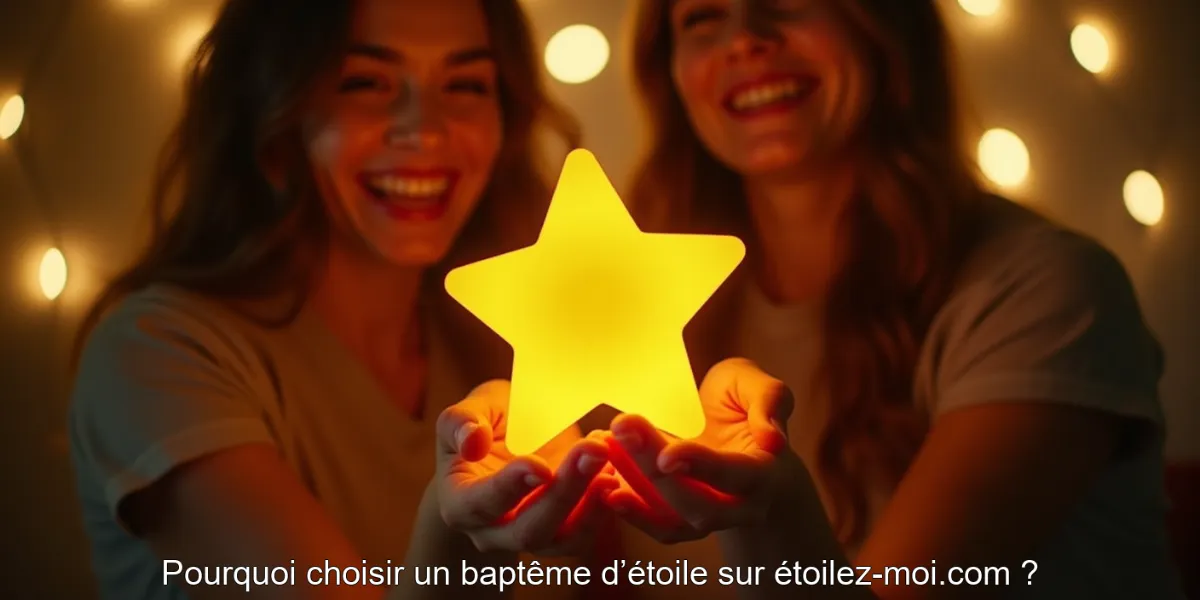 Pourquoi choisir un baptême d’étoile sur étoilez-moi.com ?