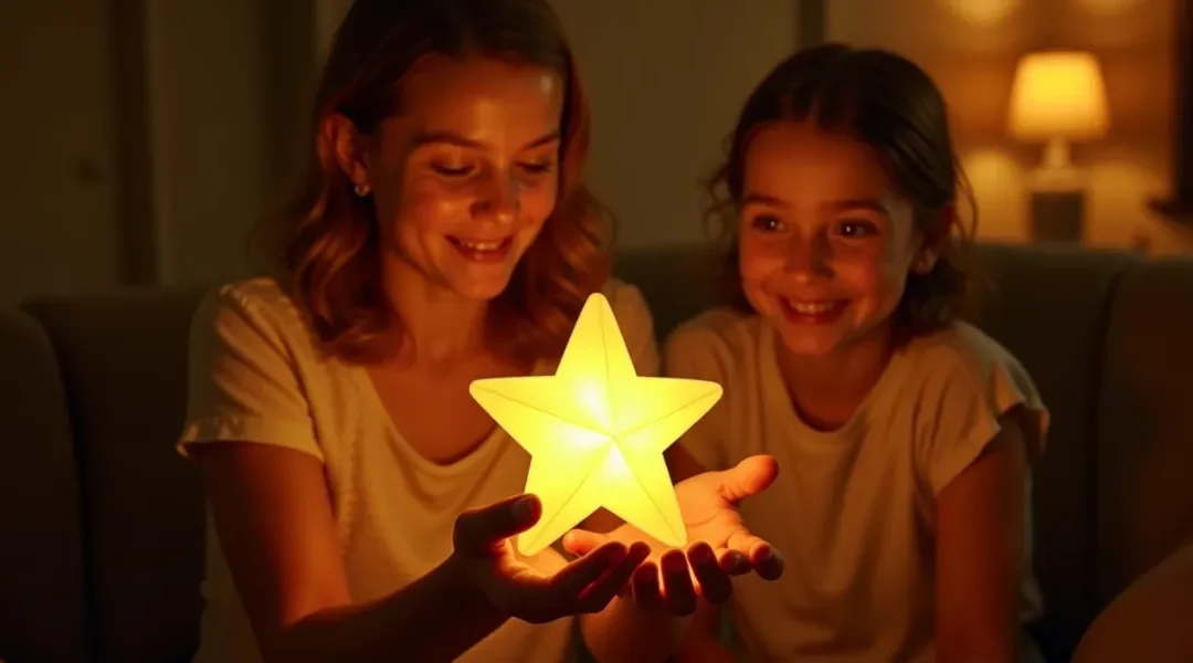 Offrir une étoile : une attention pleine de tendresse