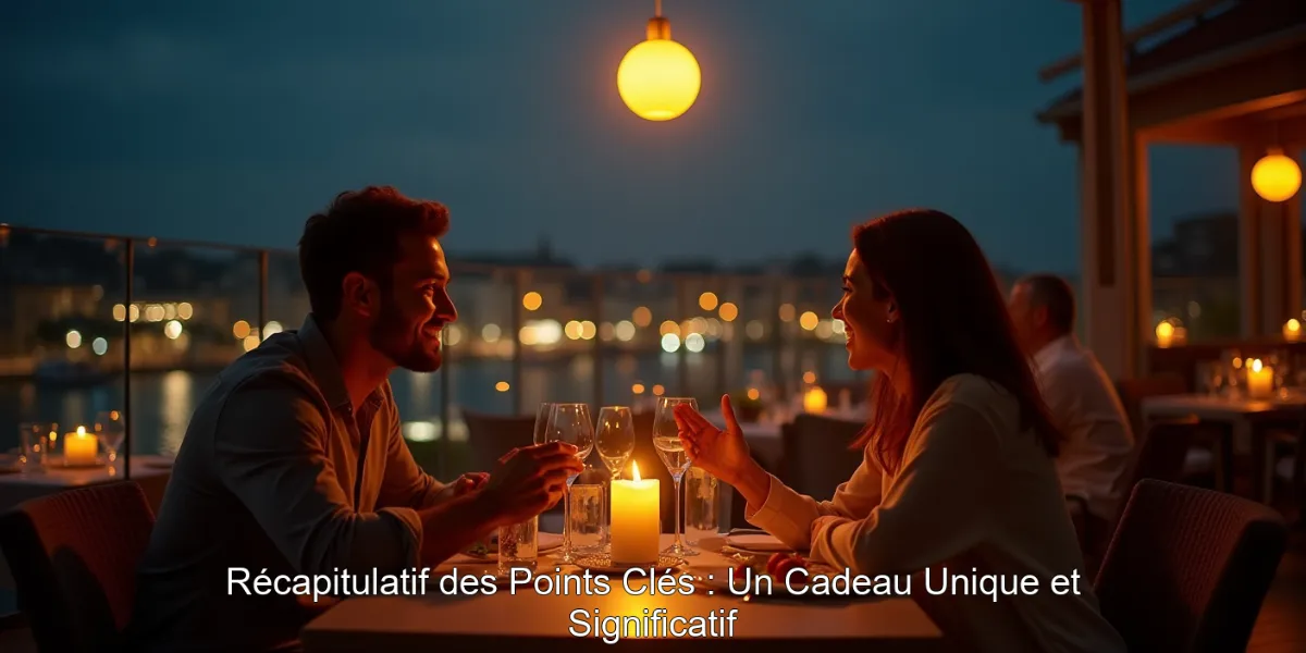 Récapitulatif des Points Clés : Un Cadeau Unique et Significatif