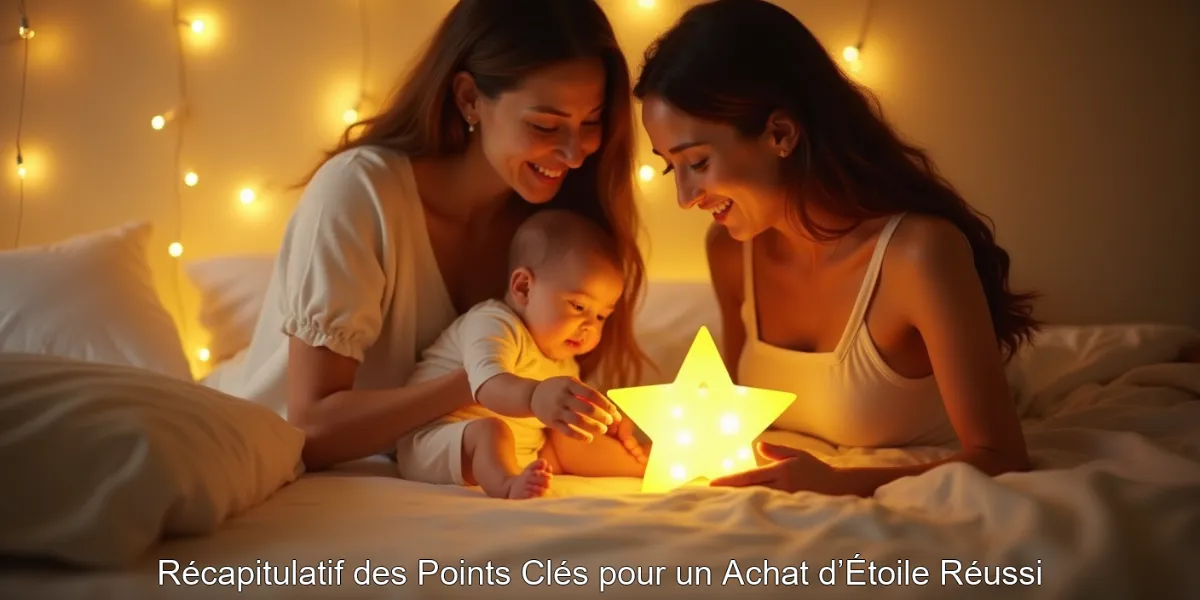 Récapitulatif des Points Clés pour un Achat d’Étoile Réussi