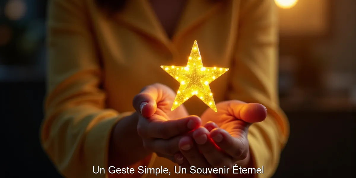 Un Geste Simple, Un Souvenir Éternel