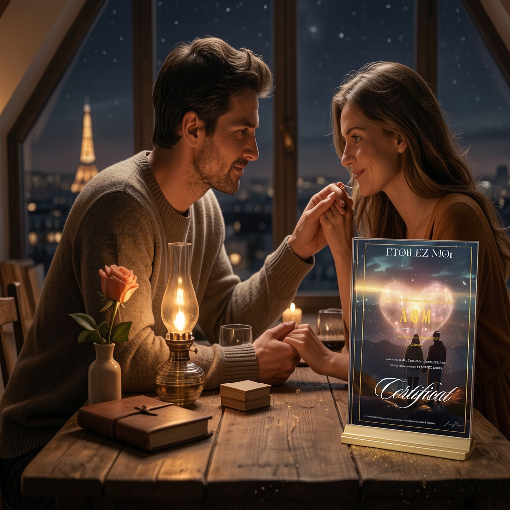 Avis d'un couple ayant offert un cadeau anniversaire de mariage femme personnalisé et symbolique
