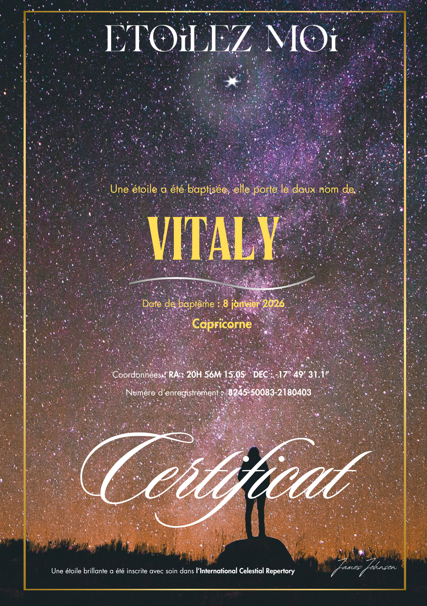 cadeaux-condoleances-original-mere-certificat-ciel-etoile