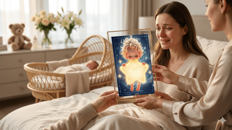 Enfant cherchant le soir l’étoile qui porte le nom de son grand-père