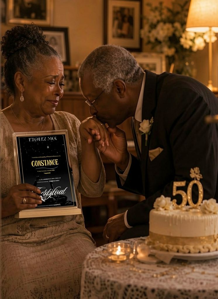 Idées cadeaux Noël romantique, femme découvrant une étoile personnalisée dans un coffret de baptême d'étoile, émotion et surprise lors d'un cadeau de Noël romantique original