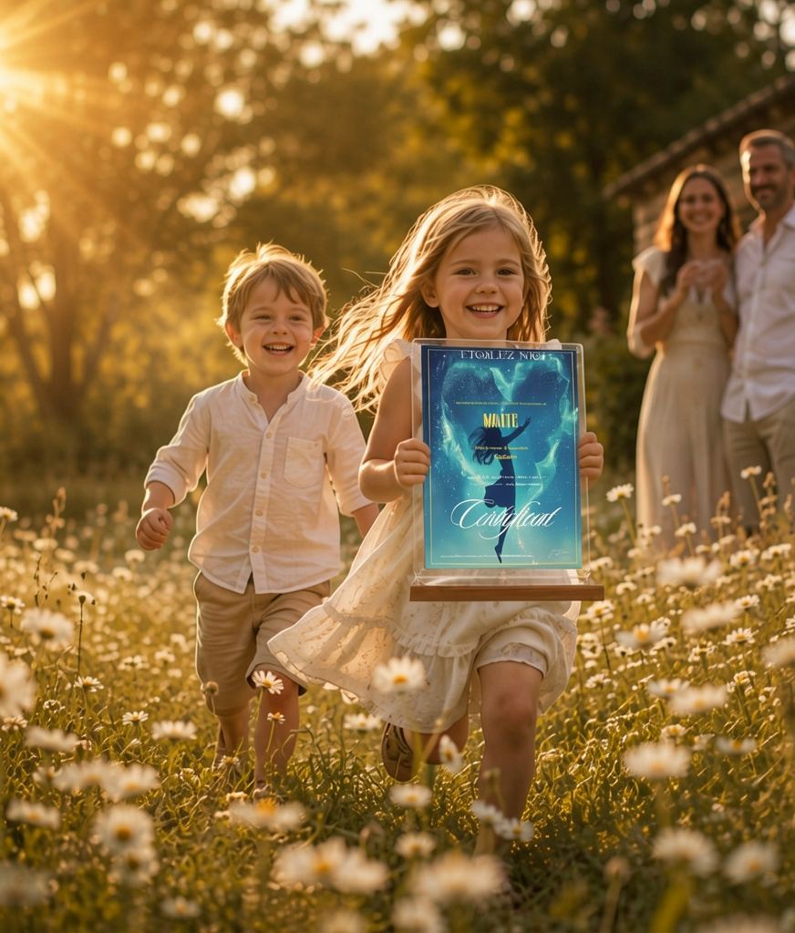 Cadeau étoile personnalisé pour maman ou papa afin d’exprimer tendresse, affection et amour familial